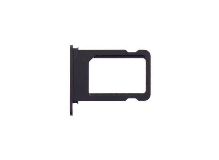 Suport SiM iPhone 12 mini, Negru