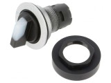 Comutator Rotativ 22mm cu Suport Poziție Stabilă