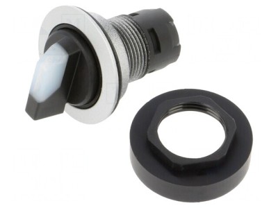 Comutator Rotativ 22mm cu Suport Poziție Stabilă foto