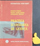 Practica si lucrarea de licenta Marinica Dobrin Marius Daniel Mares