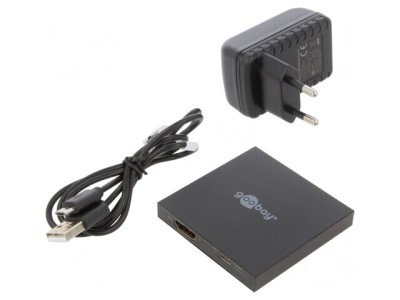 Splitter HDMI 1.4 HDCP Negru 2 Porturi foto