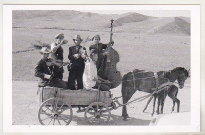 bnk cp Inge Morath - In drum spre nunta , Oltenia 1958 - cp necirculata foto