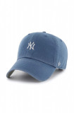 47brand șapcă de baseball din bumbac MLB New York Yankees cu imprimeu B-BSRNR17GWS-TB, 47 Brand