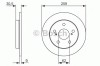 Disc frana TOYOTA AURIS (NRE15, ZZE15, ADE15, ZRE15, NDE15) (2006 - 2012) BOSCH 0 986 479 765