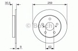 Disc frana TOYOTA AURIS (NRE15, ZZE15, ADE15, ZRE15, NDE15) (2006 - 2012) BOSCH 0 986 479 765