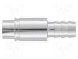 Pin mamă Han-Modular&reg; cu clapetă de reţinere alamă 10bar HARTING