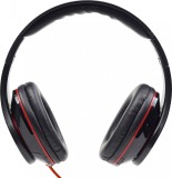 CASTI Gembird, &quot;Detroit&quot;, cu fir, standard, utilizare multimedia, smartphone, microfon pe fir, conectare prin Jack 3.5 mm, negru, &quot;MHS-DTW-BK&quot;, (timbr