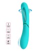 Vibrator Punct G Debra Romance Lexie, Turcoaz, 20cm, Sex Shop