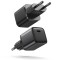 Joyroom &icirc;ncărcător rapid de perete USB tip C, 20W, Power Delivery, Quick Charge 3.0, AFC, negru (L-P202)