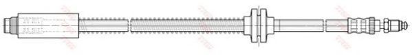 Conducta / cablu frana FIAT SCUDO caroserie (220L) (1996 - 2006) TRW PHB371
