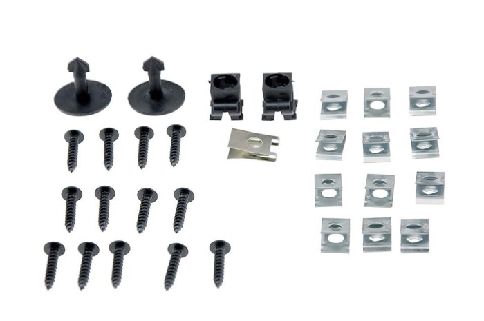 Set Clipsuri Scut Motor Audi A4 B6 -2004, A4 B7 -2007, 30 Elemente, NTY EZC-AU-035