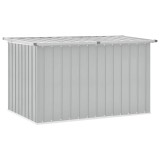 vidaXL Ladă de depozitare pentru grădină, gri, 149 x 99 x 93 cm