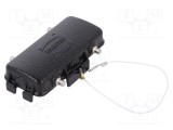 Capac protec&Aring;&pound;ie HARTING Han&Acirc;&reg; B dimensiune 16B aliaj aluminiu negru