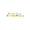 Set 12 magneti de frigider Iso Trade, Model animalute, Plastic, 5-6 cm, Multicolor