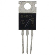 08N80C3 TRANZISTOR 800VTO220AB -ROHS SPP08N80C3 INFINEON