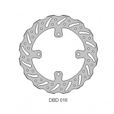 Disc frana fata Kawasaki KX 125 03- 08, KX 250 03- 18, KX 450 06- 18, 21, KLX 450 07- 21, KXF 450 10- 20, RMZ 04- 25 (250X109,5X4MM) (4X9,5MM) (NG1762