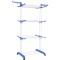 Uscator vertical pentru rufe, mobil si pliabil, cu doua umerase, 75x57x170cm, sarcina 15kg Household NewTrend