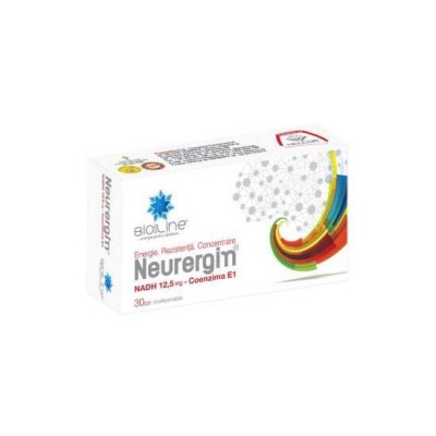 Neurergin BioSunLine 30 comprimate Helcor foto