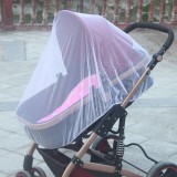 Plasa Anti Tantari si insecte pentru Cariucior Copii, Landou, Patut, 110 x 90 cm, cu Sistem de Prindere Elastic, Roz 90 cm 110 cm 110 cm Roz Alte pers