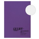 Caiet Studențesc Matematică, Office Style, A4, 60 File, Copertă Mov Fluorescent