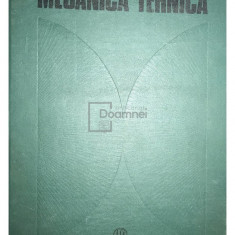 Virgil Olariu - Mecanica tehnică (editia 1982)