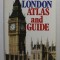 A -Z VISITOR &#039;S LONDON ATLAS AND GUIDE , ANII &#039;80 , FORMAT DE BUZUNAR
