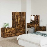 Cumpara ieftin Dulap de depozitare Stejar fumuriu 80 x 48 x 57 cm