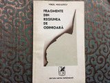 Virgil mazilescu fragmente din regiunea de odinioara 1970 RSR scris pe 3 pagini, Alta editura
