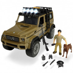 Masina Dickie Toys Playlife Ranger Set cu masina Mercedes-Benz AMG 500 4x4 figurina si accesorii foto