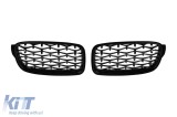 Racitori tip diamant lac negru potriviti pentru BMW Seria 3 F30 sedan, F31 touring 2012-2018 Performance AutoTuning