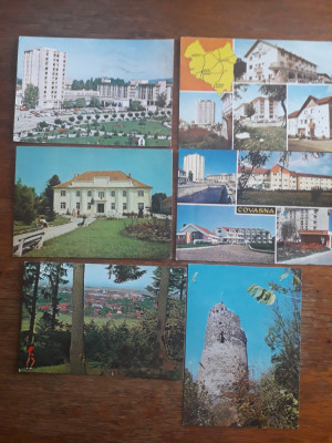 Lot 6 carti postale vintage cu Judetul Covasna / CP1 foto