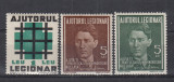 ROMANIA 1940 AJUTORUL LEGIONAR SERIE MNH, Nestampilat