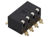Comutator DIP-SWITCH 4 Secțiuni ON-OFF 24VDC