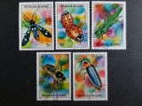 Serie Filatelică Insecte &amp; Entomologie / Republica Guineea (cca. 1970&ndash;1980) - A583