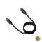 Cablu Date si Incarcare USB-C - USB-C Motorola 1m Negru SC18D71644