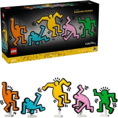 LEGO&reg; ART - Keith Haring &ndash; Figurine care danseaza 31216, 1773 piese