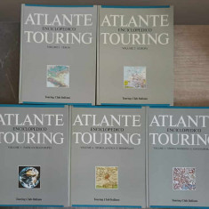 ATLANTE ENCICLOPEDICO TOURING VOL.1-5 ITALIA, EUROPA, PAESI EXTRAEUROPEI, STORIA ANTICA E MEDIEVALE, STORIA MOD