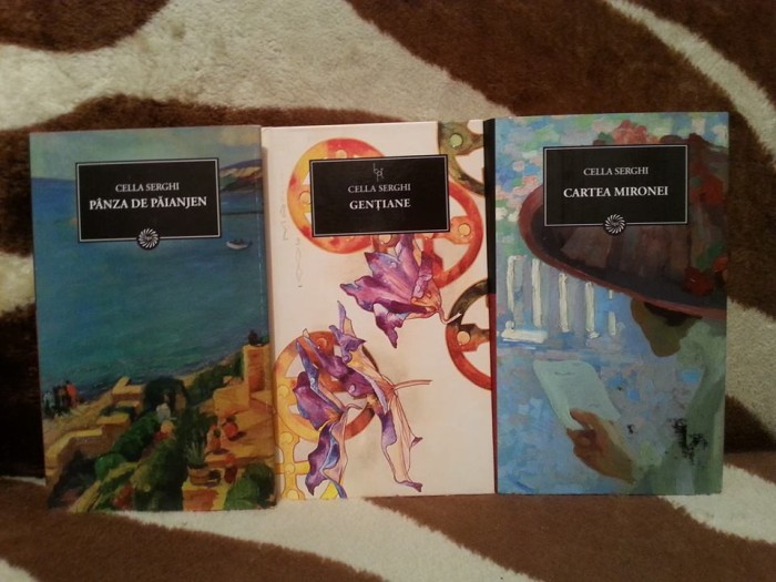 PANZA DE PAIANJEN/CARTEA MIRONEI/GENTIANE-CELLA SERGHI (3 VOL)
