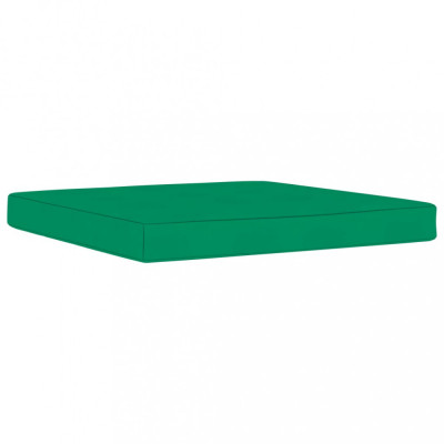 Pernă pentru taburet din paleți, verde, material textil foto