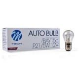 Bec halogen BAY15D P21/5W 21/5W 12V CLEAR M-tech Polonia