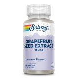 Extract din Seminte de Grapefruit Solaray, 60 capsule, Suport Imunitate, Vitamine C+E, Zinc