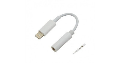 Adaptor casti iphone lightning Jack 3.5 mama PUG-CIPH01 foto