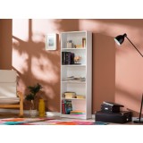 Biblioteca Adore Libra, 5 rafturi, 56 x 170 x 20 cm - Alb