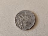 Spania - 5 pesetas (1957) - Francisco Franco - monedă s091, Europa