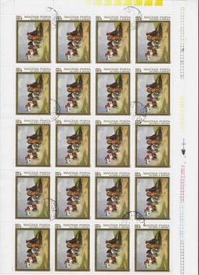 TIMBRE UNGARIA- LOT3= 5 COLI STAMPILATE foto