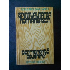 ADELA BECLEANU IANCU - SPIRITUALITATEA ROMANEASCA