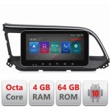 Navigatie HHyundai Elantra 2018- I-1581 4+64 ecran 10.33&quot; Android Waze USB Navigatie Internet Youtube Radio CarStore Technology