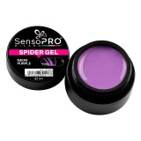 Cumpara ieftin Spider Gel SensoPRO Neon Purple, 5 ml, Sensopro Milano