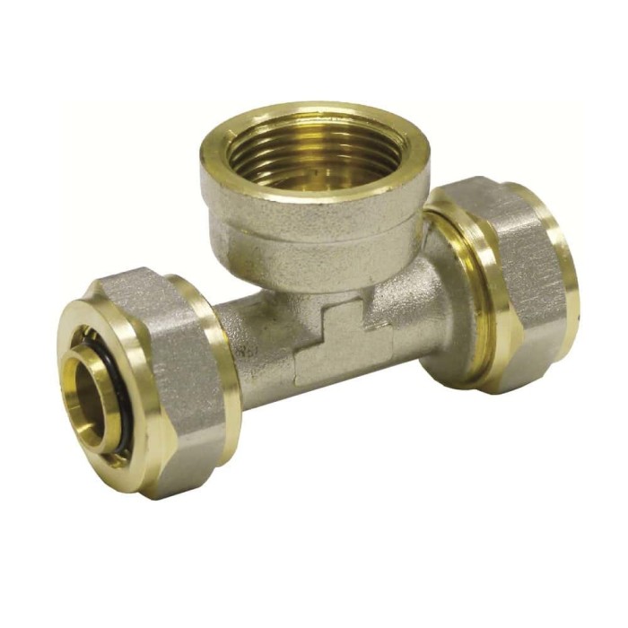 Fiting T cu şurub 32mm pentru instalații termice și sanitare