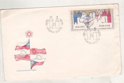 bnk fil Cehoslovacia - plic ocazional Praga 1975 foto